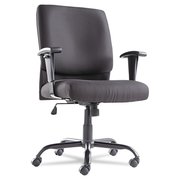 Oif Big and Tall Chair, T-Bar, Black 1118